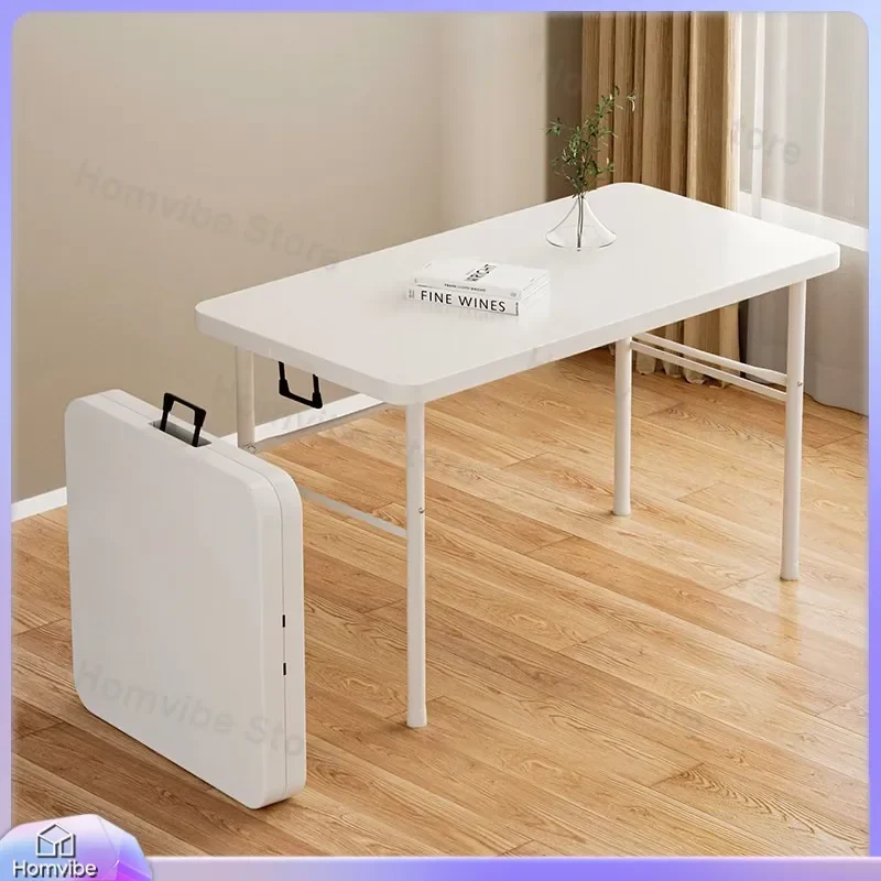 Folding Table Simple Desk Computer Table Portable Learning Desktop for Small Apartment Folding Dining Table