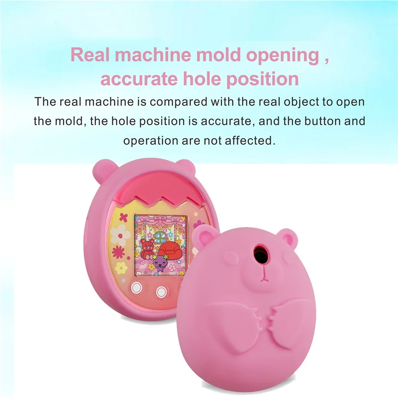 Silicone Case para Tamagotchi Pix Virtual Electronic Pet Machine, capa protetora, Shell, impermeável, B