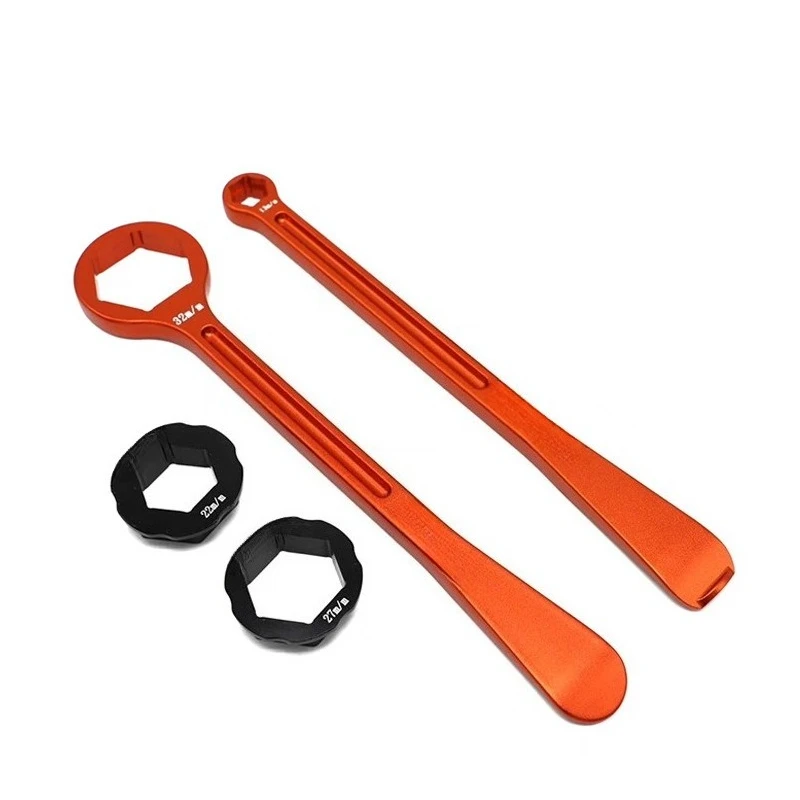 Off-road motorcycle modification, electric bicycle tire picking tool, valve installation, tire crowbar, tire replacement