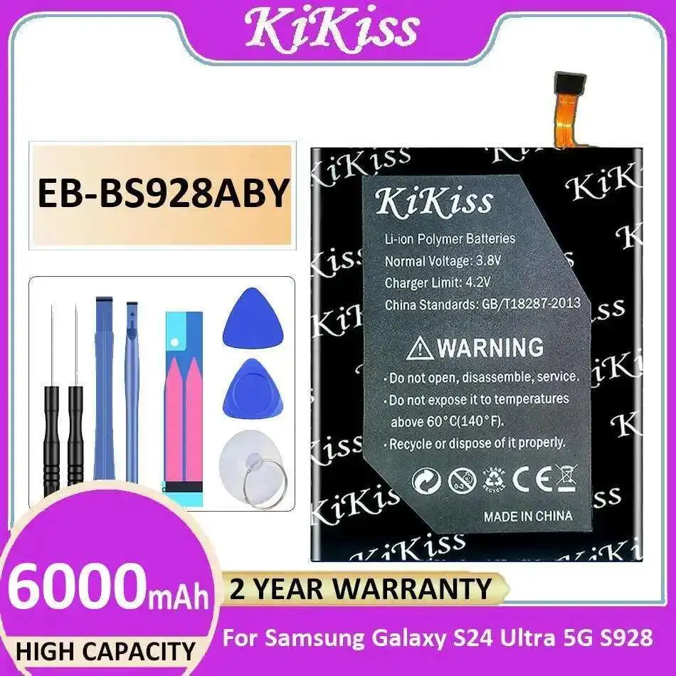 

EB-BS928ABY For Samsung Galaxy S24 Ultra 5G S928 Mobile Phone Battery High Compatibility 6000Mah