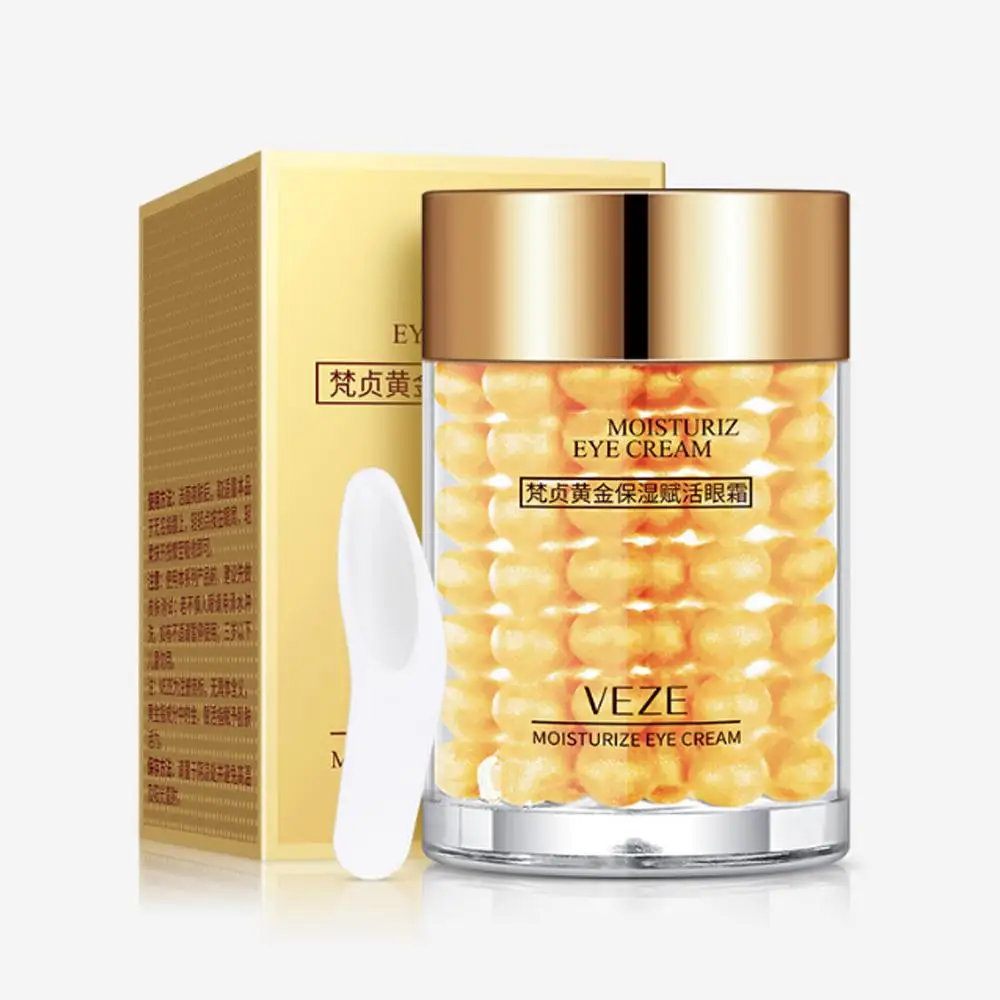 24K Gold Moisturizing Eye Cream Health Beauty Skin Care Product Anti Wrinkle Remove Dark Circle Puffiness Eye Bags Moisturizing
