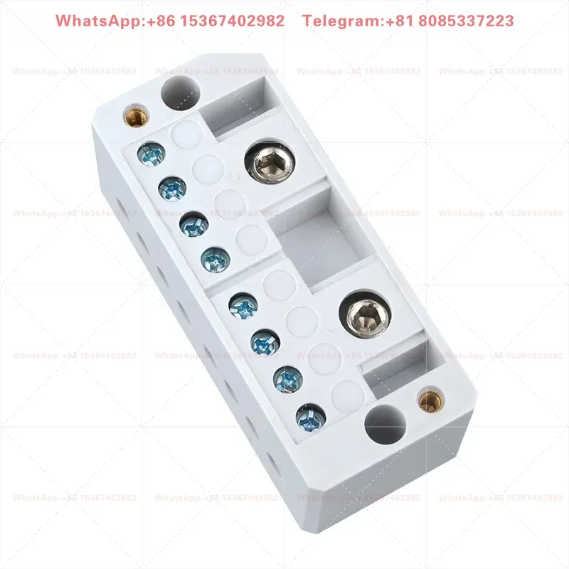Self elevating two in multiple out junction box, exposed wiring terminal block, 220V connector, and parallel connector