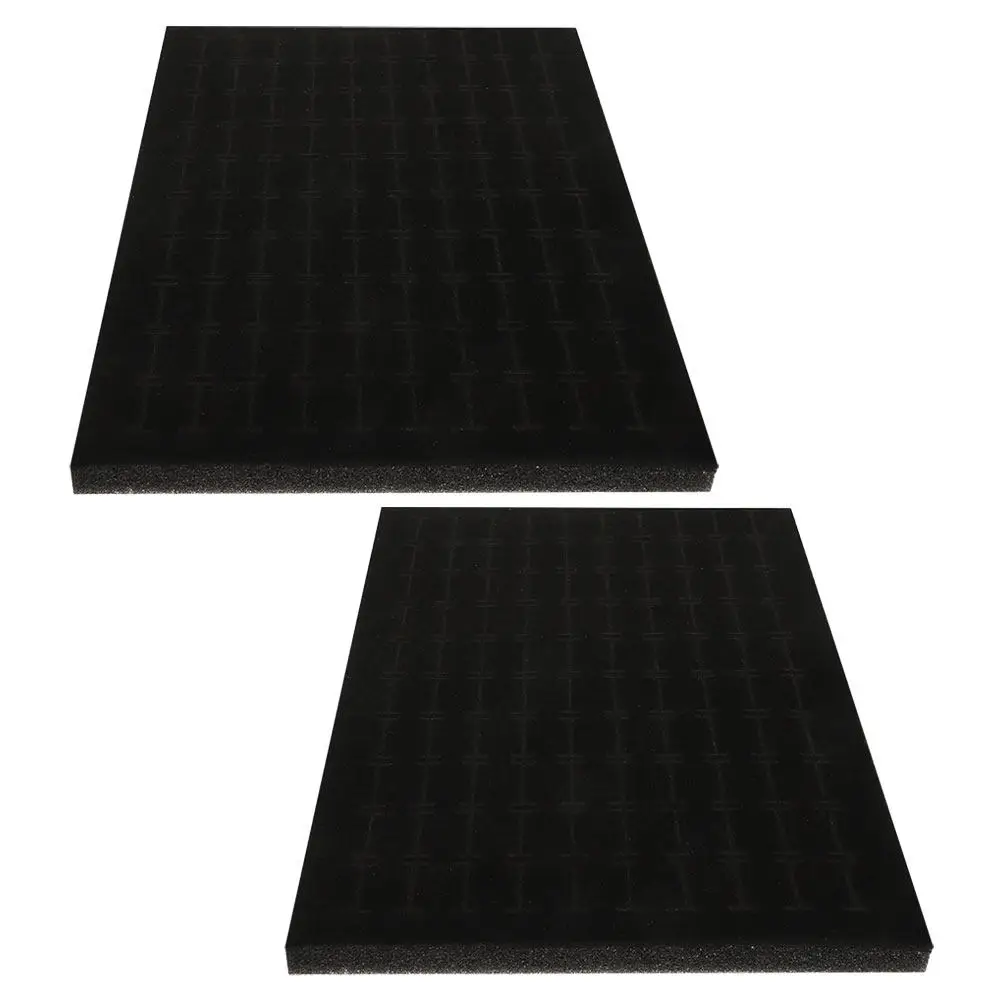 2Pcs Jewelry Insert Sponge Pad Soft Ring Display Tray Organizer Jewelry Box Storage Insert Earring Sponges Display Pad