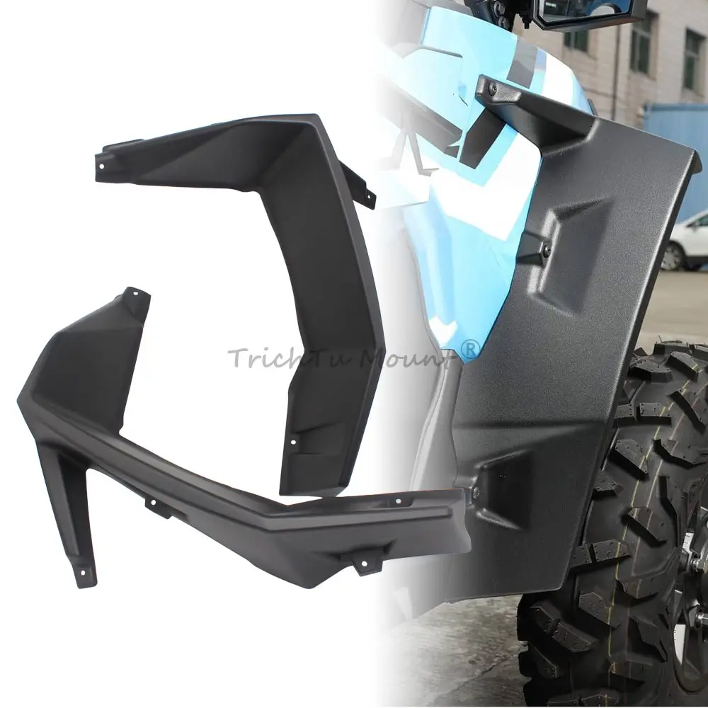 

UTV Wider Extension Front Fender Flares For Polaris RZR XP 1000 4 Turbo S Trail 900 2 or 4 Seater 2014-2024 #2881985 Accessories