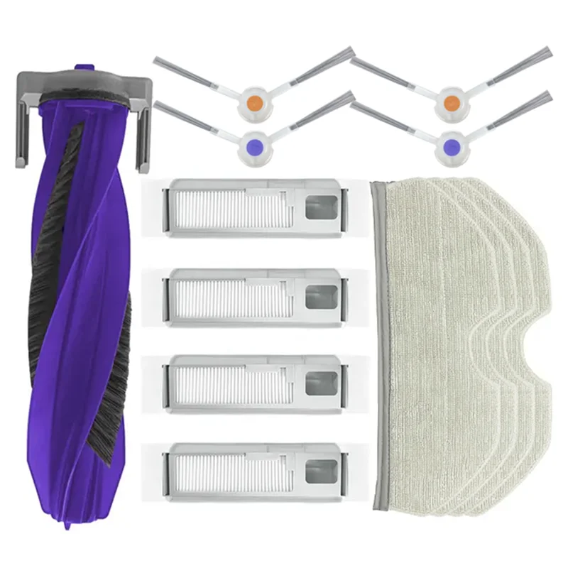 AT28-для Narwal Freo X Plus робот-пылесос роликовая боковая щетка Hepa фильтр швабра тряпка аксессуары