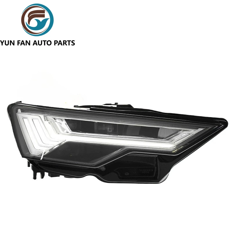 1 Pair Headlight assembly modification version For Audi A6 C8 2019-2024