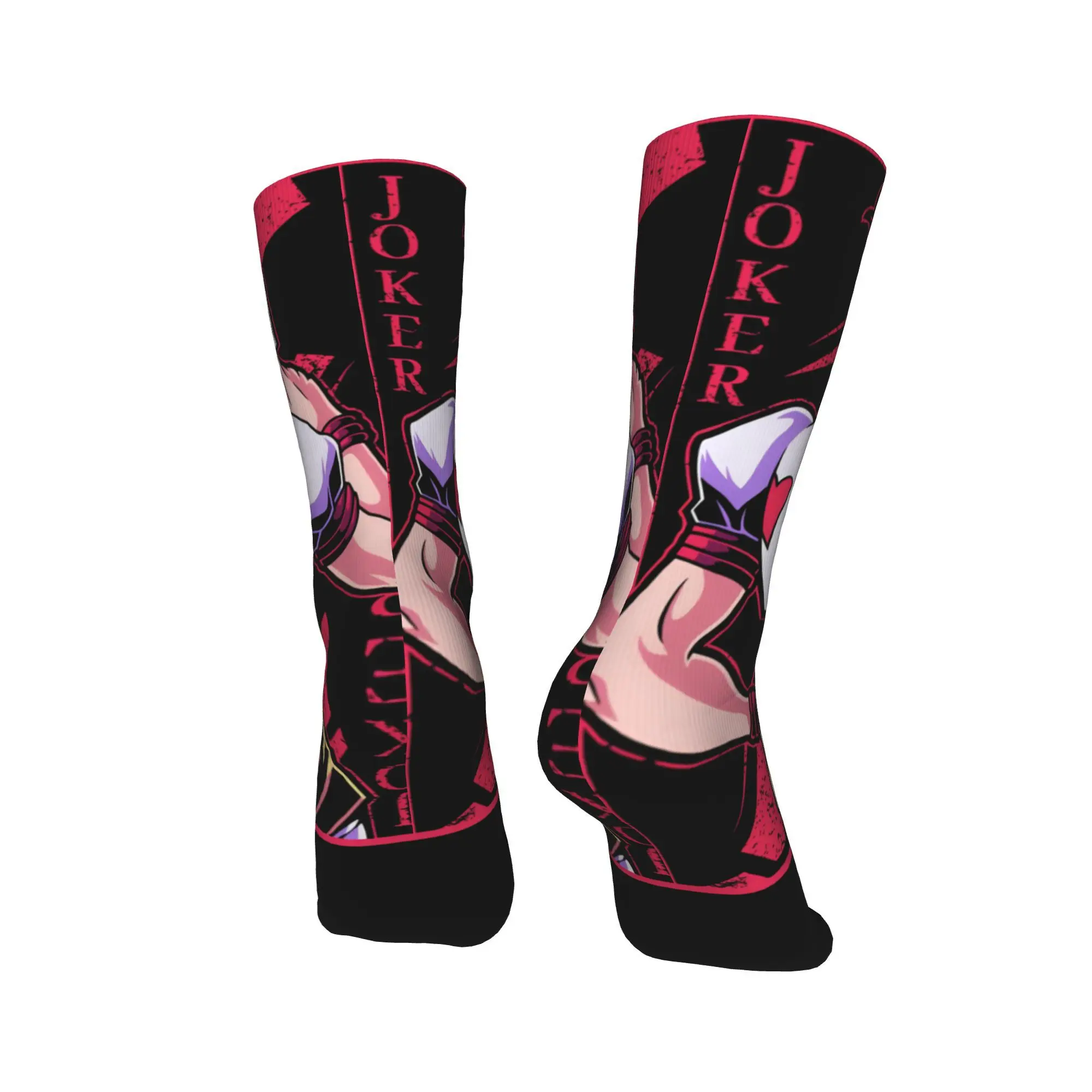 Hisoka Anime 양말 디자인 스타킹 미끄럼 방지 남여 남성 양말 편안한 가을 패션 사이클링 양말