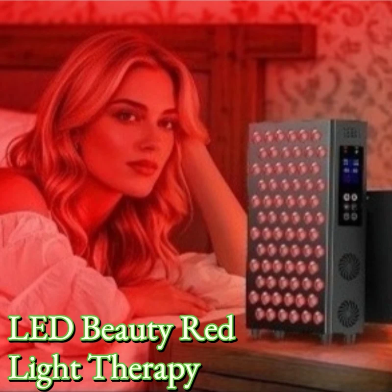 

Складное LED-устройство для красносветовой терапии с большими лампами, многофункциональный регулируемый портативный прибор для домашнего использования