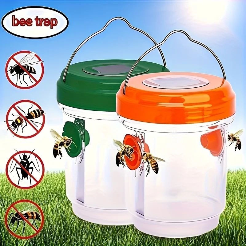 Mosquito Trap Outdoor, Hanging Insect Catcher for Yard Garden Patio, Non-Electric, Pest Control for Deck Camping Porch
