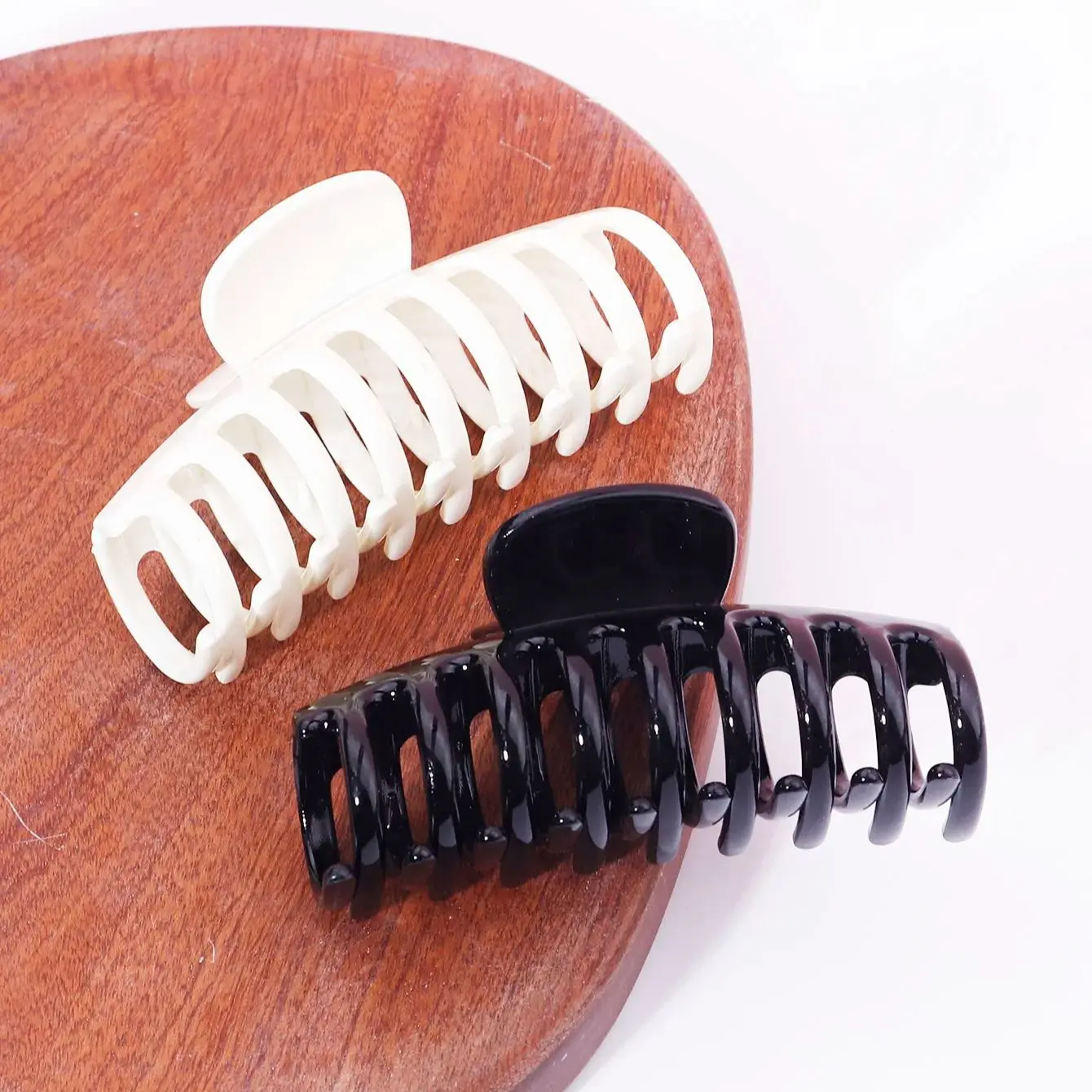 Solid color hair clip - anti slip strong grip clip, suitable for beach daily party gift giving hair accessories