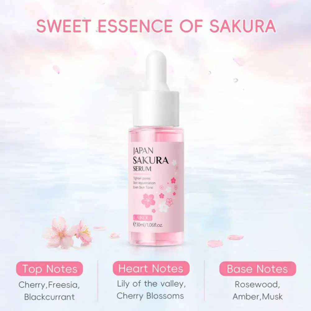 

Sakura Face Toner Deep Hydrating Moisturizing Oil Control Improve Dryness Rejuvenating Firming Brightening Blossoms Serum