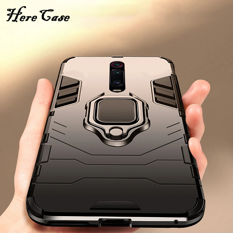 Luxury Armor Ring Case For Huawei P20 Pro P20 Phone Case Cover For Huawei P30 P20 Lite Honor 8x 10 20 Shockproof Full Back Case