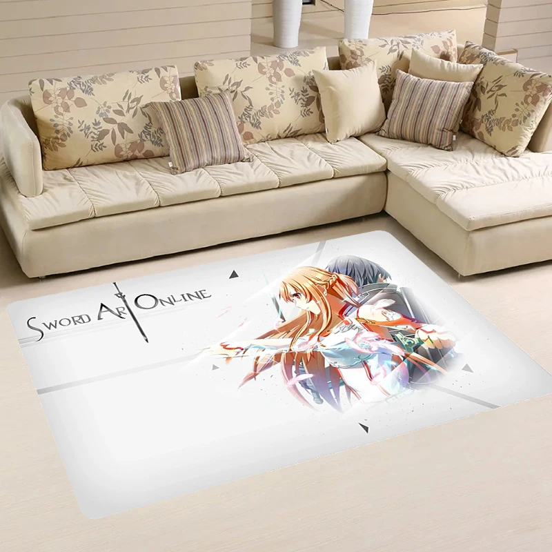 

Carpets Sword Art Online Rug Room Rugs Floor Mat Carpet Entrance of House Home Balcony Foot Kitchen Doormat Door Mats Bathroom