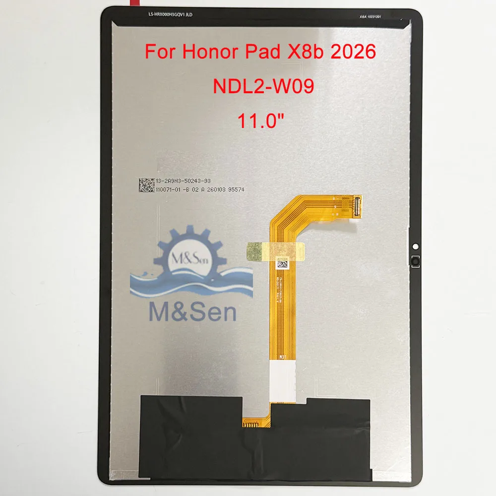 Original 10.1\'\'For Huawei Honor Pad X8 LCD For Honor Pad X8A X8B Display Screen For 11.5\