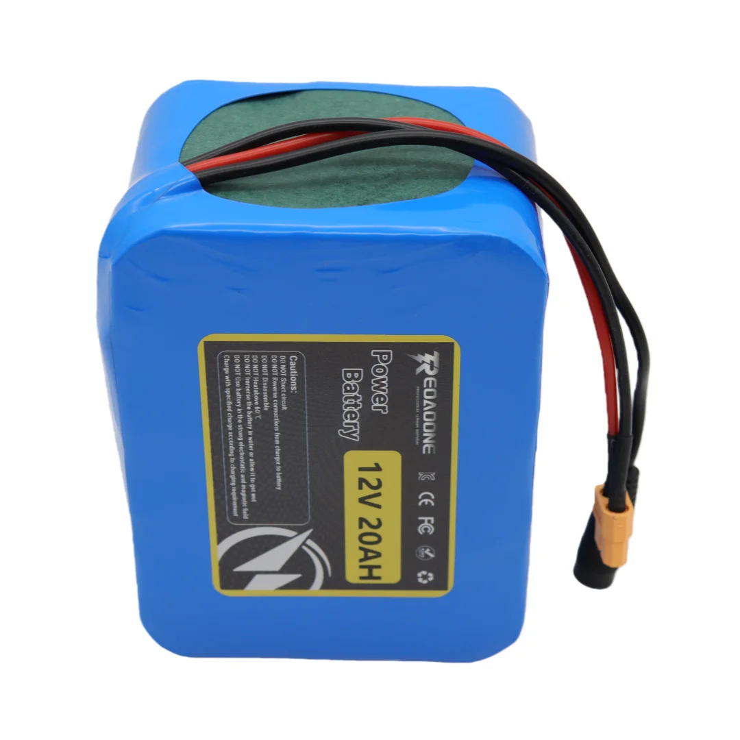 

Rechargeable LiFePO4 Battery 12.8V 20Ah with BMS, Perfect for Marine Boat RV Solar System UPS, 2000+ Cycles Power Supply