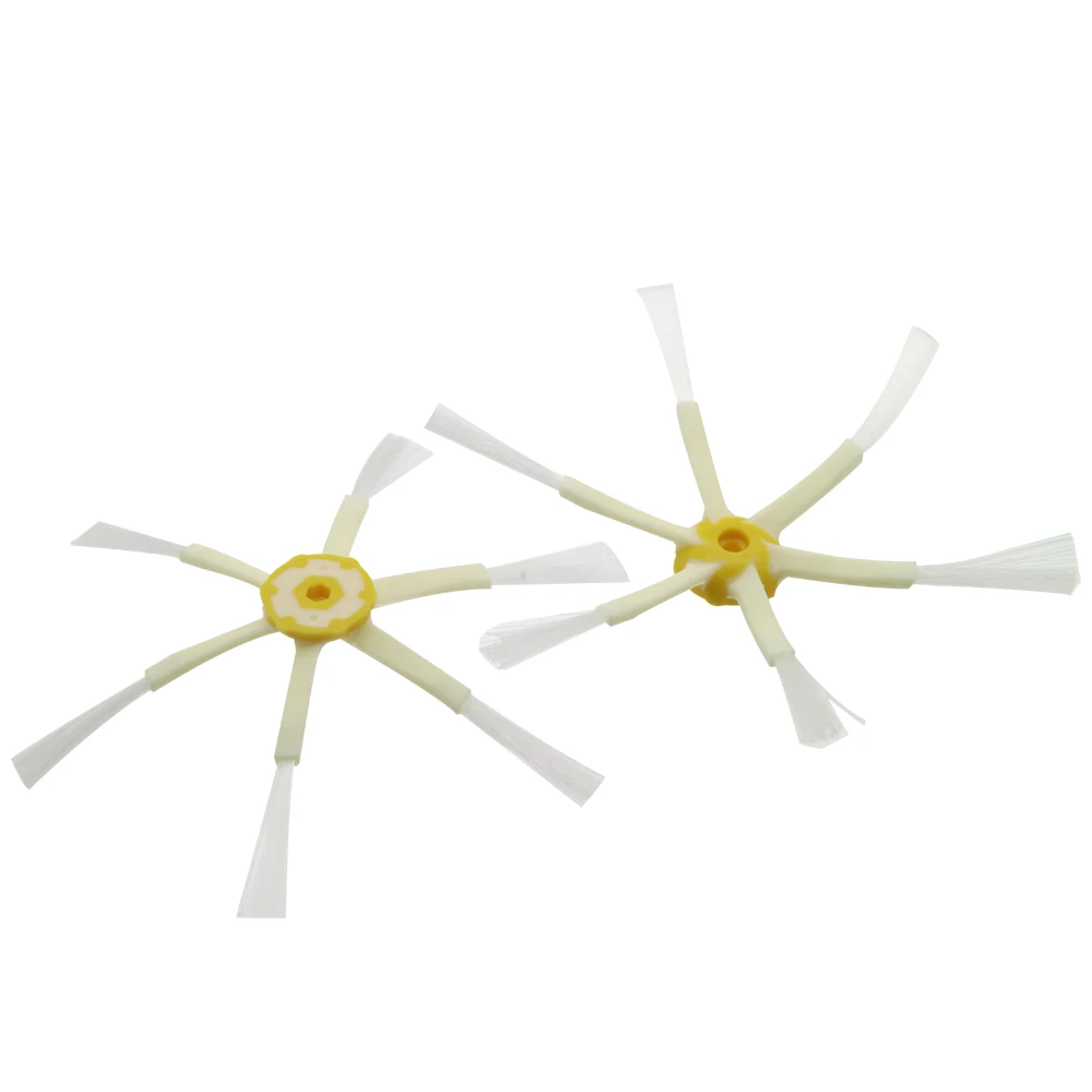 Боковая щетка 6 предметов для iRobot Roomba 500, 600, 700, 550, 560, 630, 650, 760, 770, 780, Аксессуары для пылесосов, запчасти