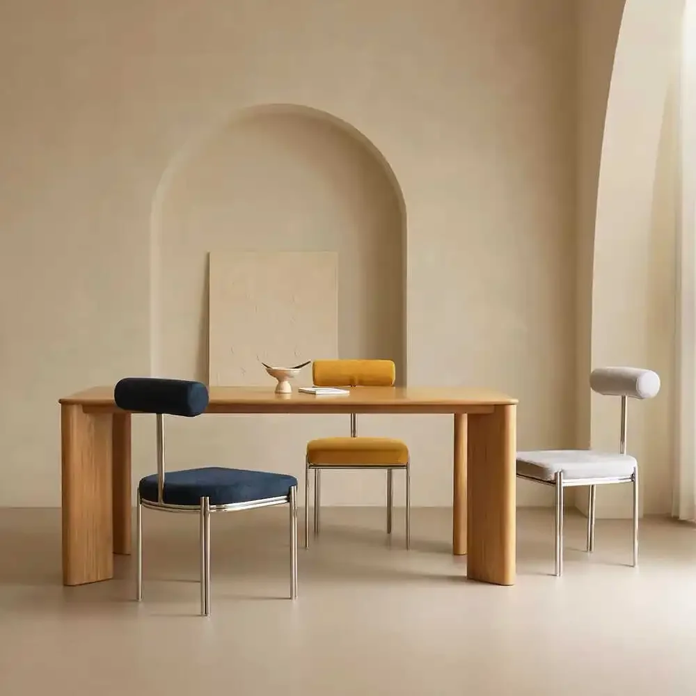 X-S Modern Center Dining Table Beauty Unusual Italian Dining Table Cute French  Wood  Home Furniture HG