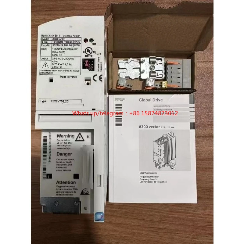 

Инвертор серии 8200 E82EV751K2C/E82EV751-2C