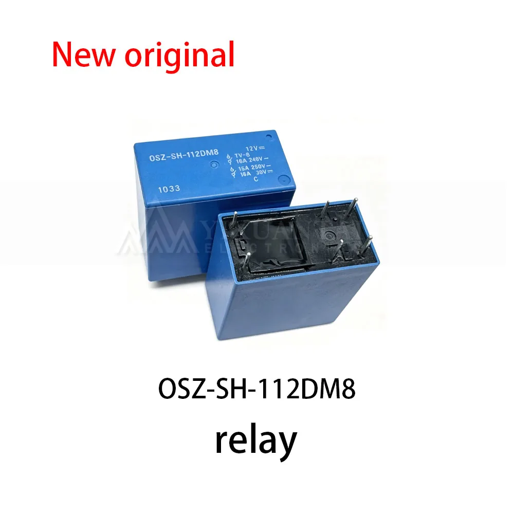 (5pcs~10pcs) 100% New relay OSZ-SH-112DM8 16A 12V 6-pin 12VDC set normally open