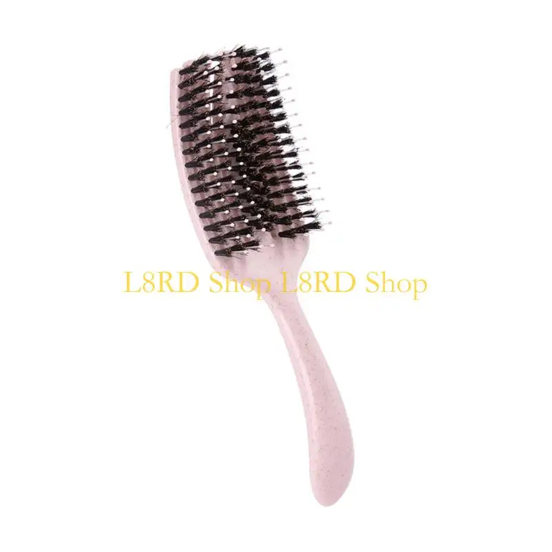 

L8RD Detangling Comb Anti Slip Handle Effortless Volumizing Hair Styling Brush
