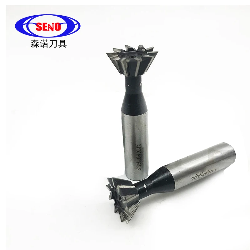 60 도 HSS 더브테일 밀링 커터 1 개, 60 도 10mm 12mm 14mm 16mm 18mm 20mm 25mm 30mm 32mm 35mm 40mm 45mm 50mm 60mm