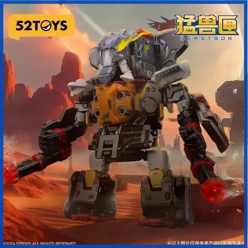 New 52TOYS Transformation BEASTBOX BMM-01 PSYCHOTRAIN Assemble Model Robot Action Figure Deformation Toy