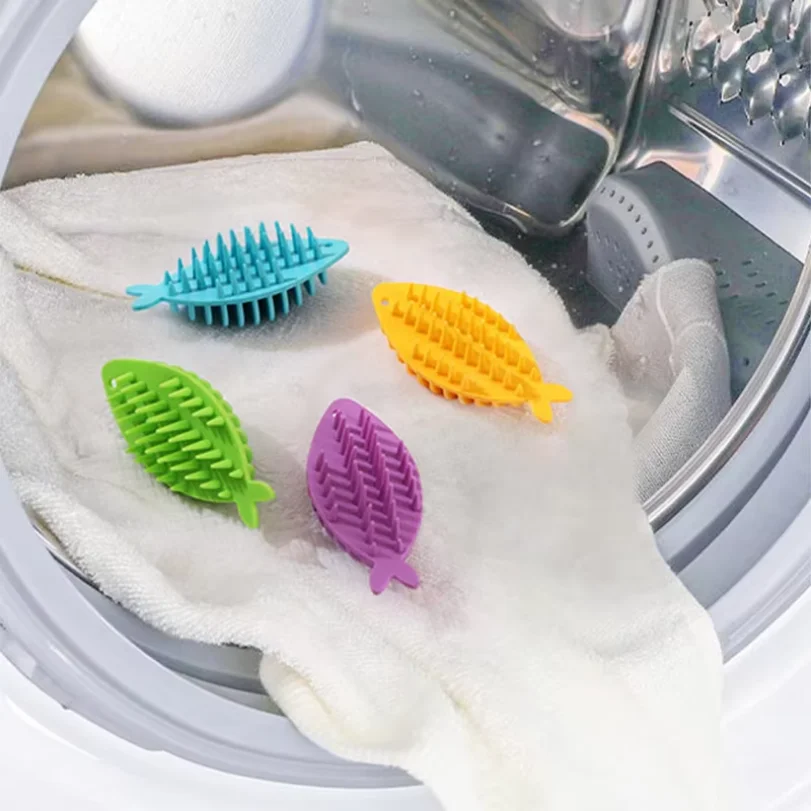 Laundry Balls Reusable Clothes Hair Remover Pet Hair Catcher Filter Washing Machine Cleaning Ball Clothes Anti Winding Tool