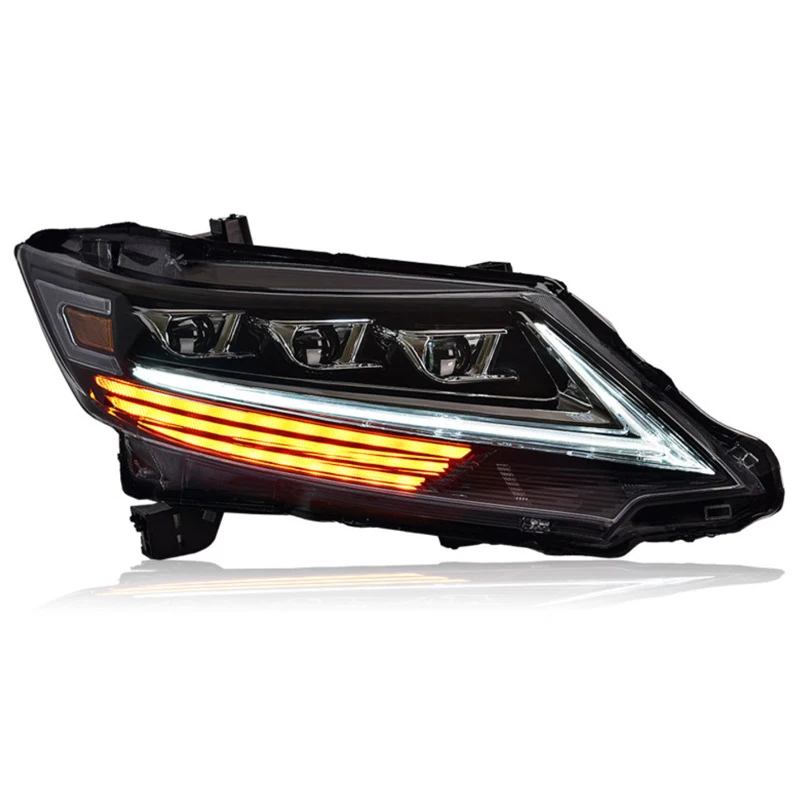 Car LED Headlight For Honda Odyssey 2015 2016 2017 2018 2019 2020 2021 Headlights Assembly Accessories Plug And Play