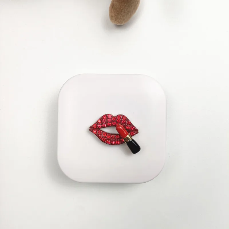 Caixa de lentes de contato portátil, fácil de transportar, espelho, recipiente com pinça, conjunto de sucção, kit de viagem sólido b1