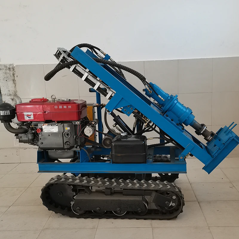 جهاز حفر DTH محمول لثقوب صغيرة مثقاب روك هوائي دوار للاستخدام المنزلي جهاز حفر الألغام آلات التعدين #5