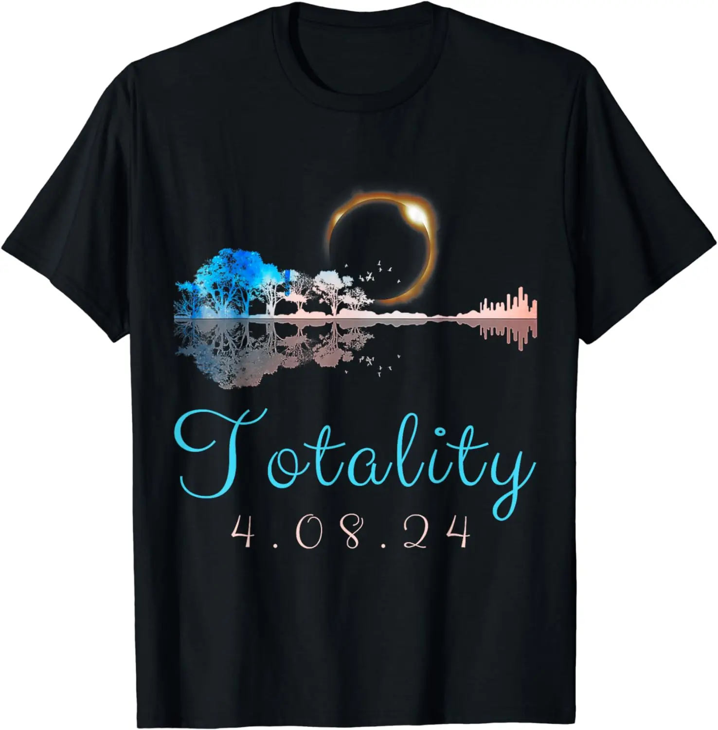 North American Total Solar Eclipse 2024 Totality 04.08.24 T-Shirt