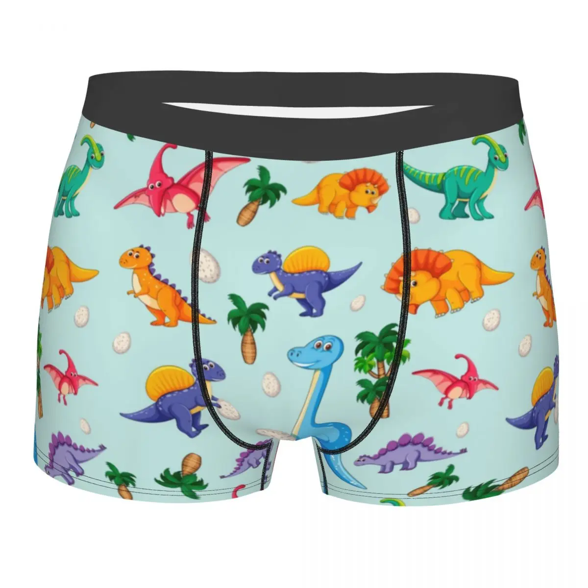 

Custom Dinosaurs Cute Kids Pattern Boxers Shorts Men Briefs Underwear Novelty Underpants