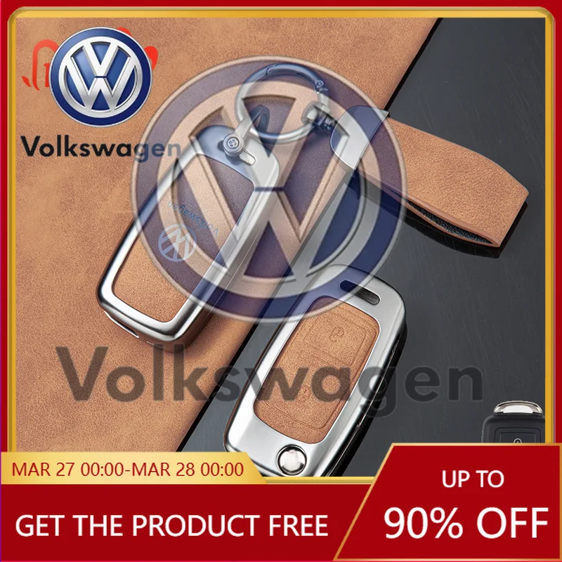 

Эмблемы для VOLKSWAGEN: кожаный чехол-флип для автомобильного ключа с дистанционным управлением для VW Volkswagen Beetle, Caddy, Golf, Jetta, Polo, Tiguan