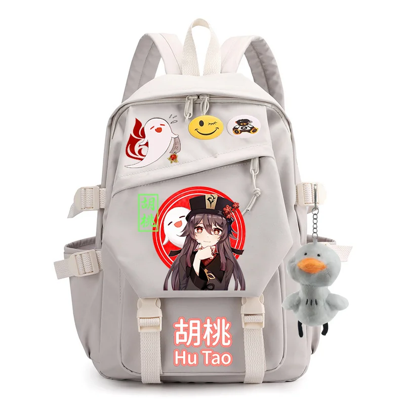 

Genshin Impact Anime Teens Kawaii Kids Backpack Travel Essential Beautiful Gifts