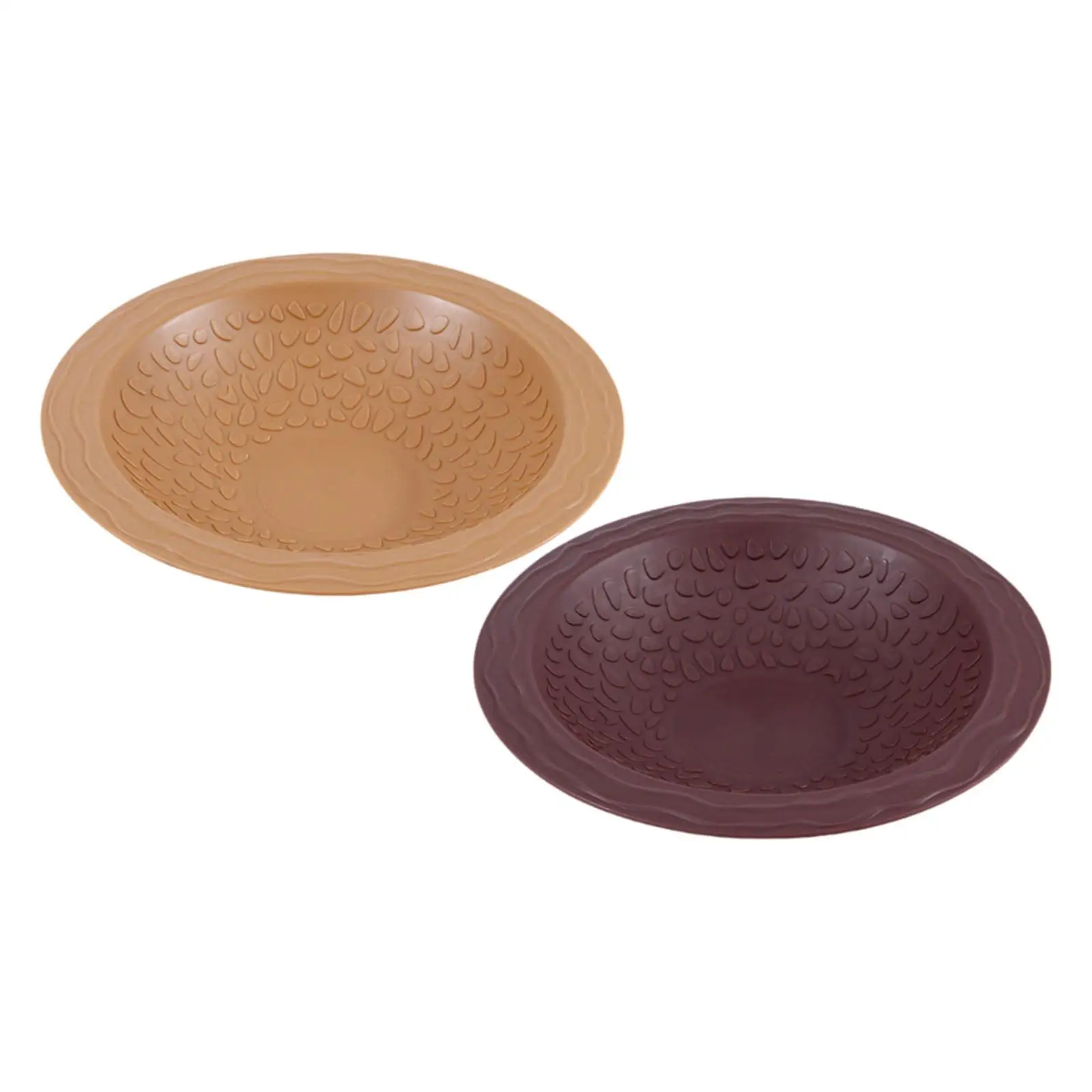 

Нескользящая чаша для воды в виде черепахи, пластиковая чаша с мелким краем для украшения аквариума для рептилий