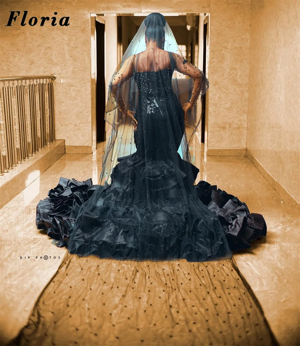 Màu Xanh Hải Quân Satin Mới Nổi Tiếng Áo Dài Tự Làm Dubai Váy Đầm Dạ Nữ Đảng Ban Đêm 2020 Chính Thức Vũ Hội Đồ Bầu áo Choàng