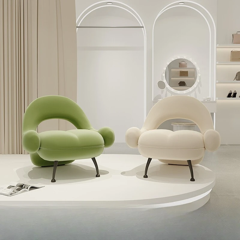 

Beauty salon rest reception area ins wind single sofa chair clothing store sofa