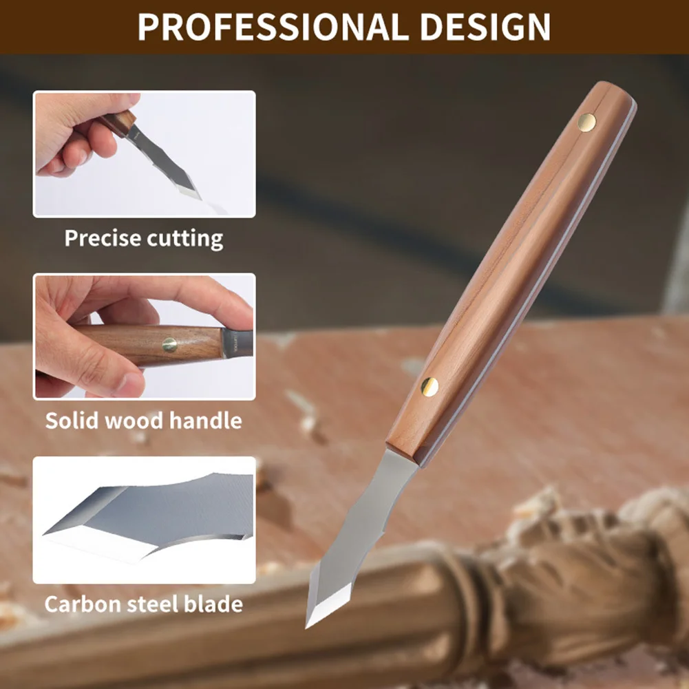 For Precision Woodworking Marking Chisel Long-Neck Right Angle Carving Chisel Woodworking Right Angle Chisel Hand Tools