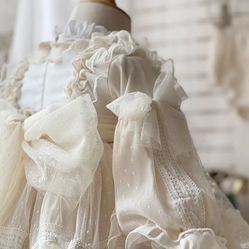 Girl Lolita Princess Dress Spring/Summer New Collection Baby Wedding Dress Princess Spanish Dress Children's Puff Skirt