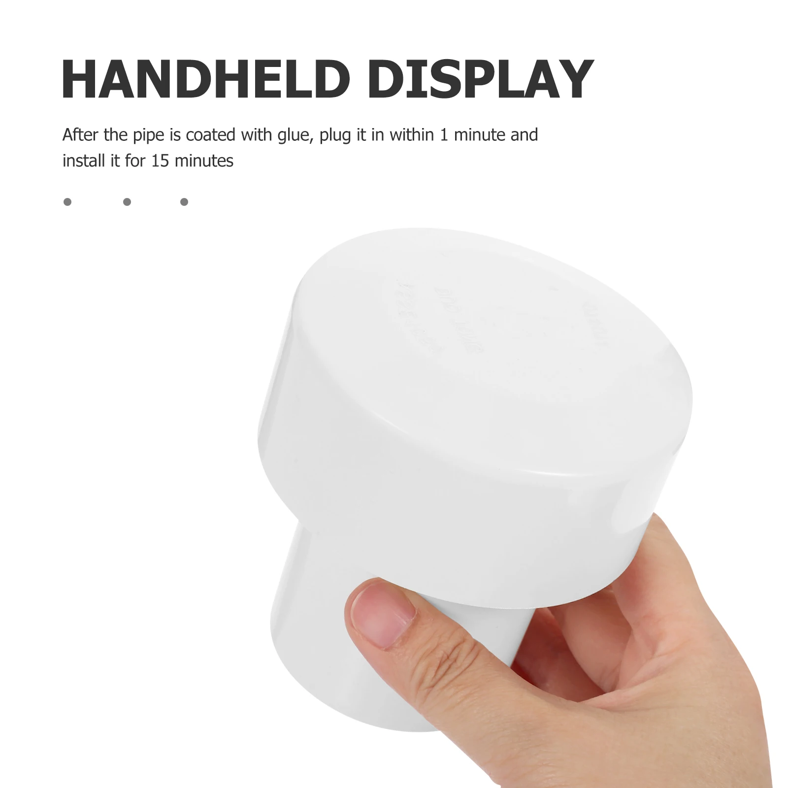

1pc PVC Suction Valve 50mm Pipe Fittings Automatic Ventilation Rain Cap Hose Adapter Air Admittance Ducting Drainage Supply