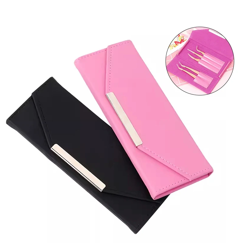 Eyelash Extension Special Tweezers Storage Box Collection Tweezers Holder Eyelashes Tweezer Case Cosmetic Tool Storage Box