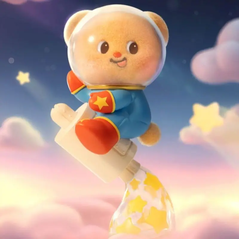ตุ๊กตา TOYZERO รุ่น Butter Bear Little Wishes Series กล่องสุ่ม ตุ๊กตาฟล็อกกิ้ง ของสะสมอนิเมะ ของตกแต่งโต๊ะ ของขวัญสำหรับเด็กผู้หญิง