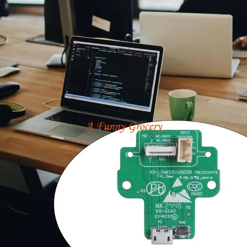

652E Green Circuit USB-зарядная плата для зарядки порта для ремонта замены замены динамика.