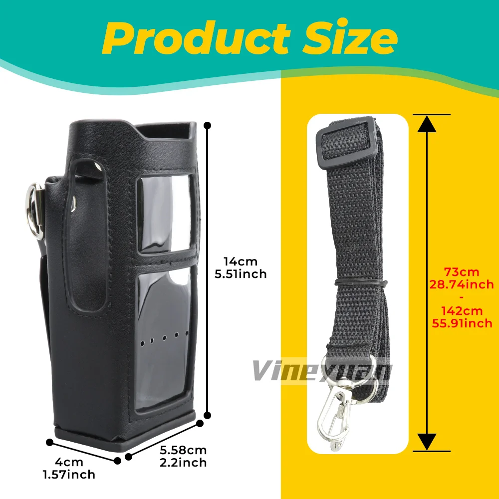 Kabura torba na ramię Case dla Motorola MTP3150 MTP3200 MTP3250 MTP3500 MTP3550 Walkie Talkie skórzana torba ochronna