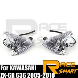 NINJA ZX-6R ZX636 2005-2010 Motorcycle Front Turn Signal Light Lens Cover Case For KAWASAKI ZX6R ZX-636 2006 2007 2008 2009 New