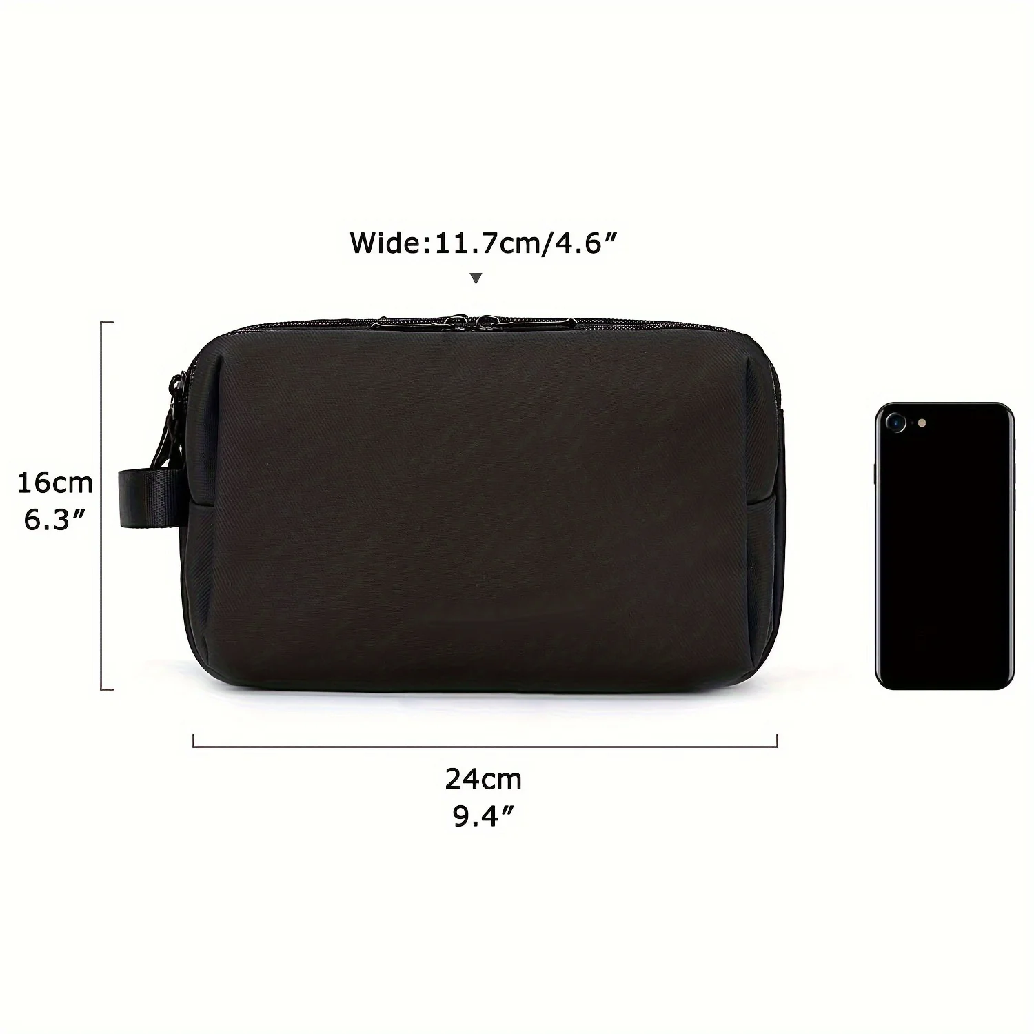 Toiletry Bag For Men, Travel Toiletry Organizer, Water-resistant Shaving Bag For Toiletries Accessories