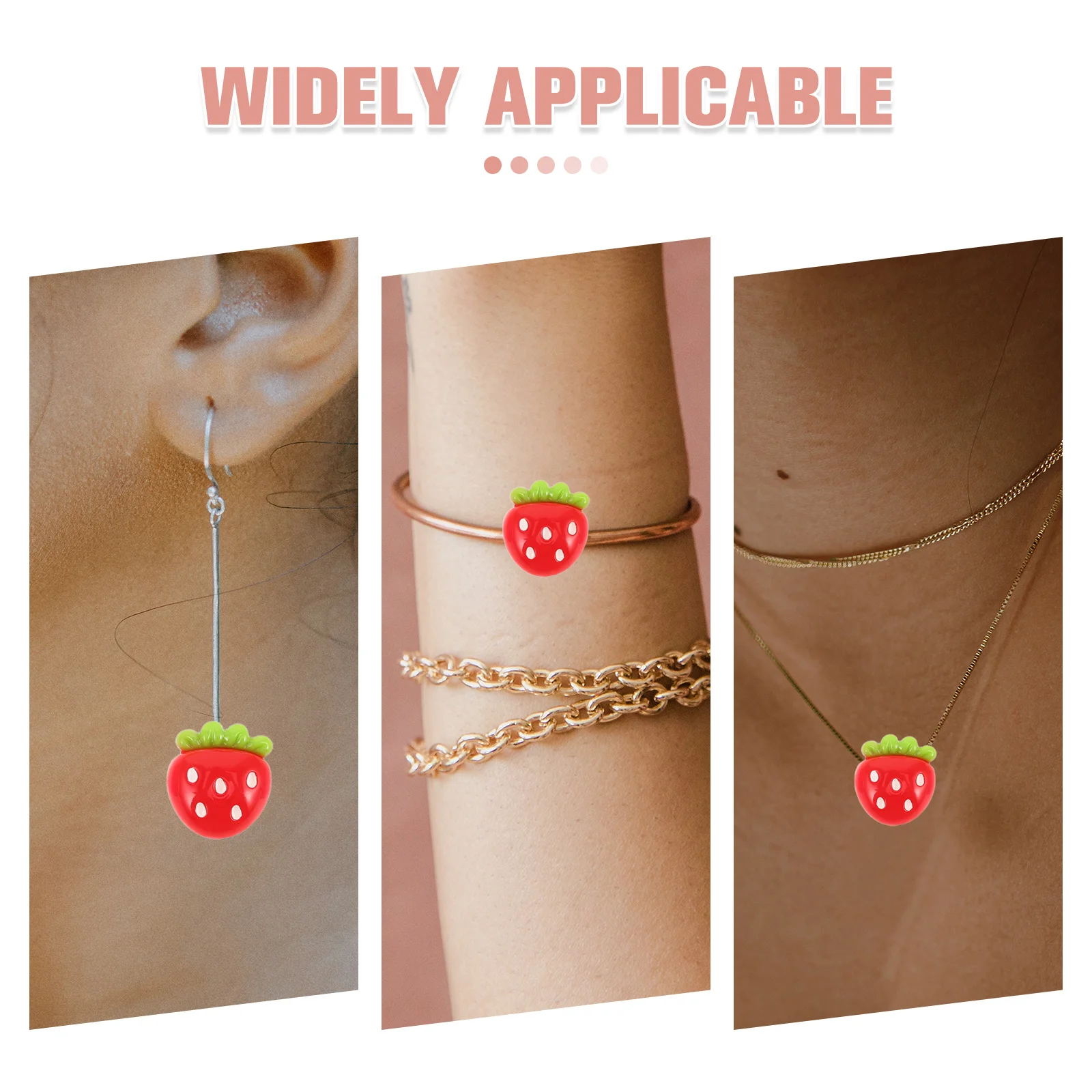 10 قطعة راتينج الفاكهة الخرز المسطح الفاكهة الاصطناعية ديكور محاكاة شرائح صغيرة الفراولة الخوخ الليمون سحر Diy بها بنفسك الحرف اليدوية #2