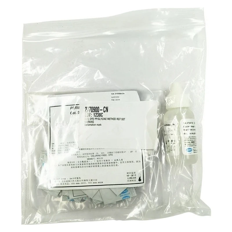 2770900-CN Chlorine dioxide reagent 2242300 Residual chlorine reagent 0.04-5 mg/l