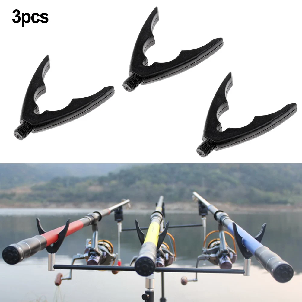 Fishing Equipment Rod Rest Sporting Goods Nylon Library Rod Holder Head Rod Holders With 3/8 Thread High Quality