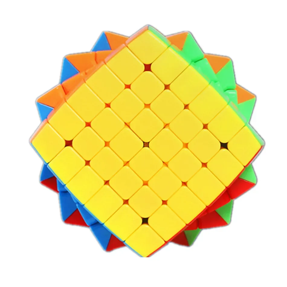 ShengShou Mr.M مكعبات سحرية مغناطيسية ، ألعاب أحجية سريعة ، هدية للأطفال ، 7x7x7 ، 6x6x6 ، 6x6